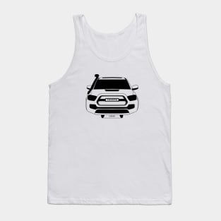 Toyota Tacoma Black Outline Tank Top